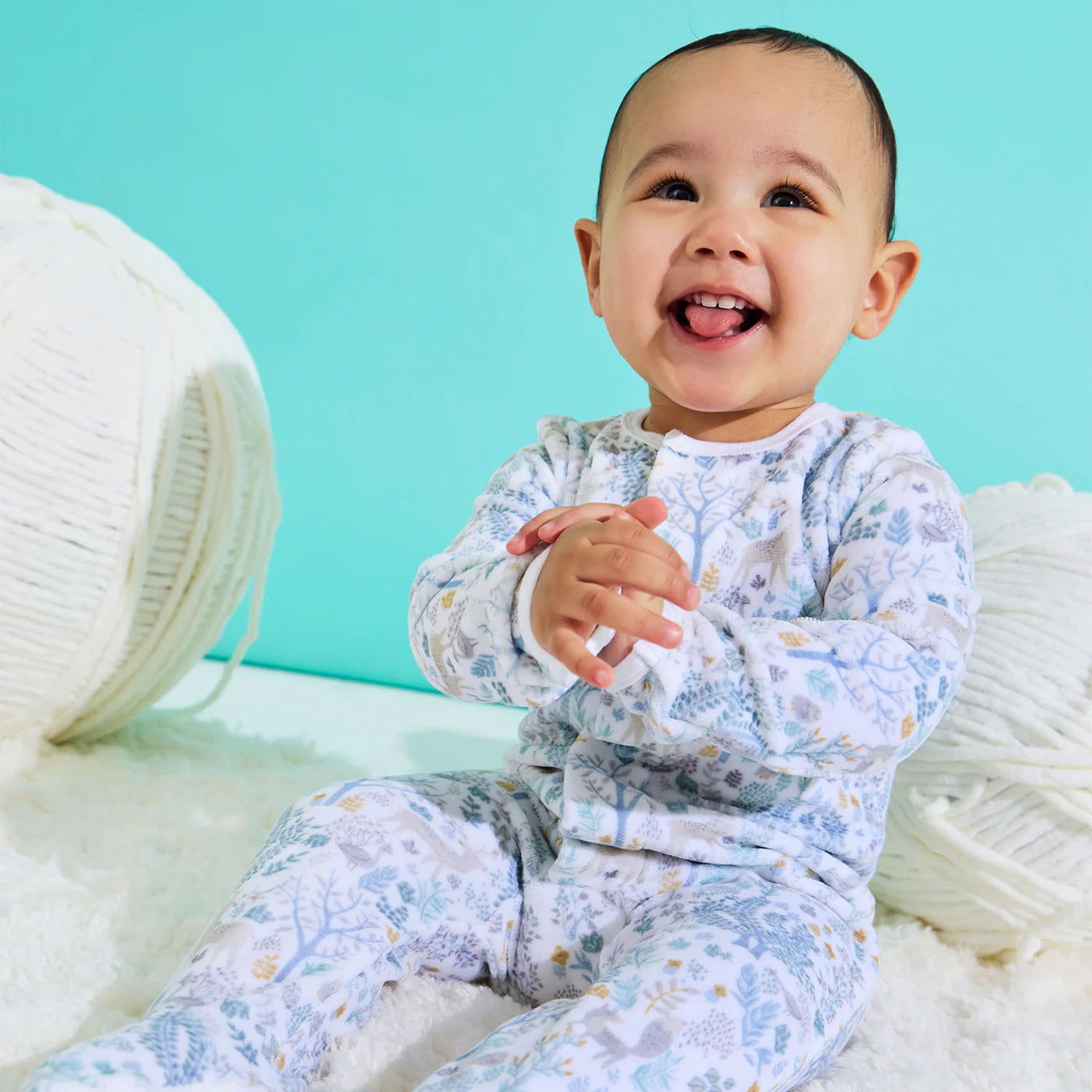 Imagine Forest Velour Magnetic Footie