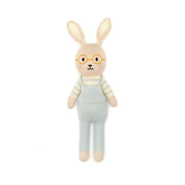 Mike the Bunny 15" natural & light blue