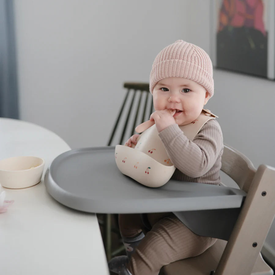 First Feeding Baby Spoons 2-Pack- Blush/Shifting Sand