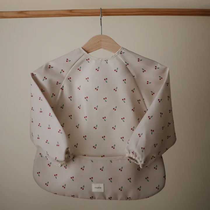Long Sleeve Bib Cherries