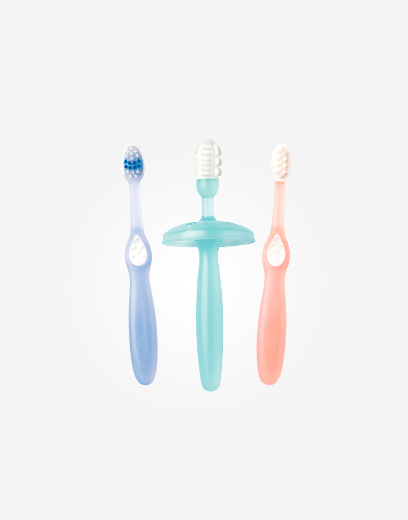 Set de cepillos de dientes evolutivos