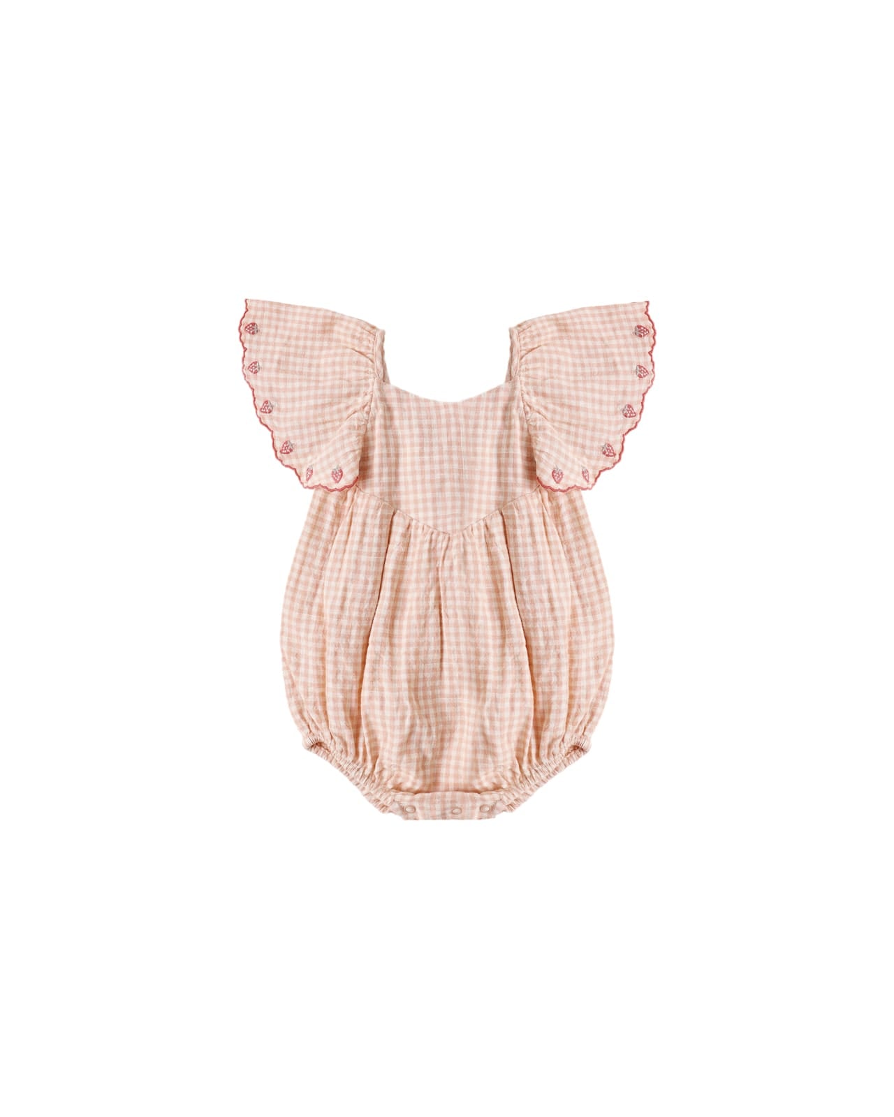 ROXY	ROMPER	||	PETAL	GINGHAM