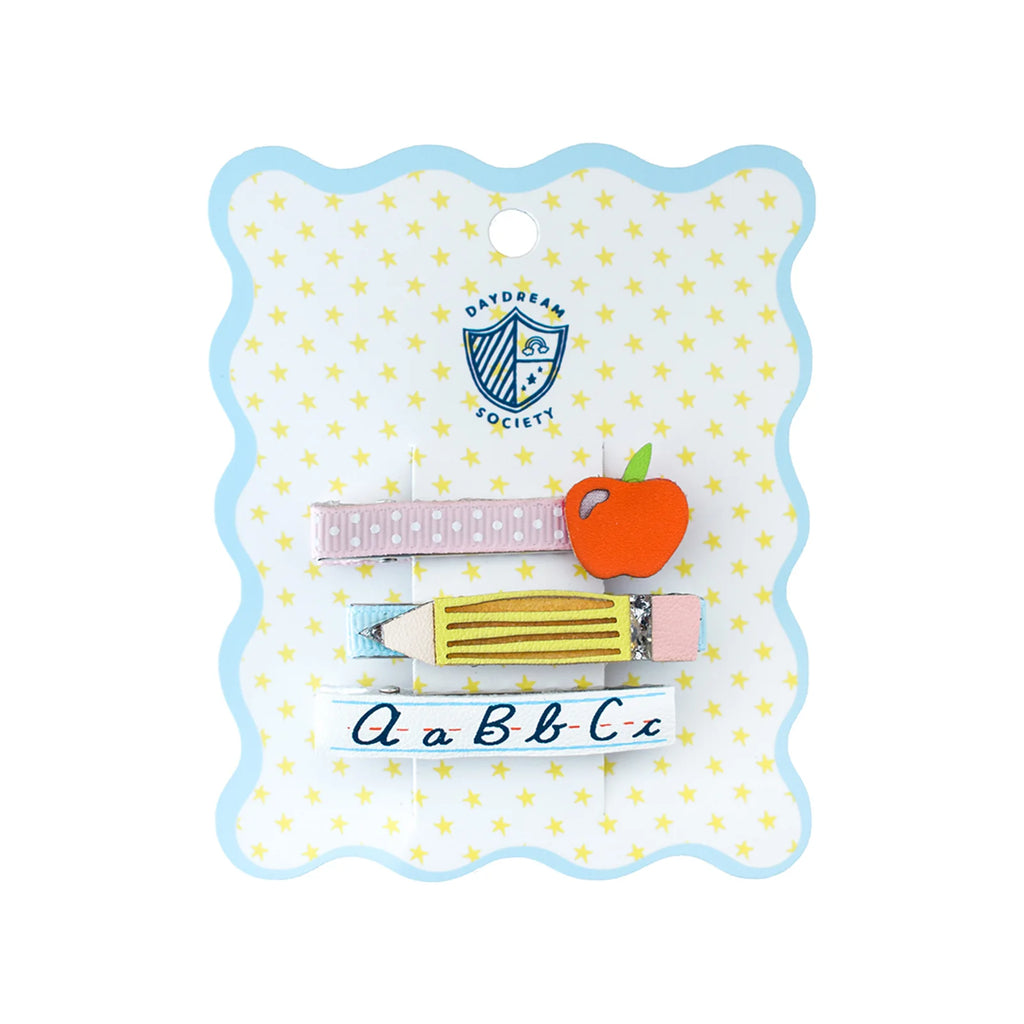 Smarty Pants ABC Hair Bar Clip Set