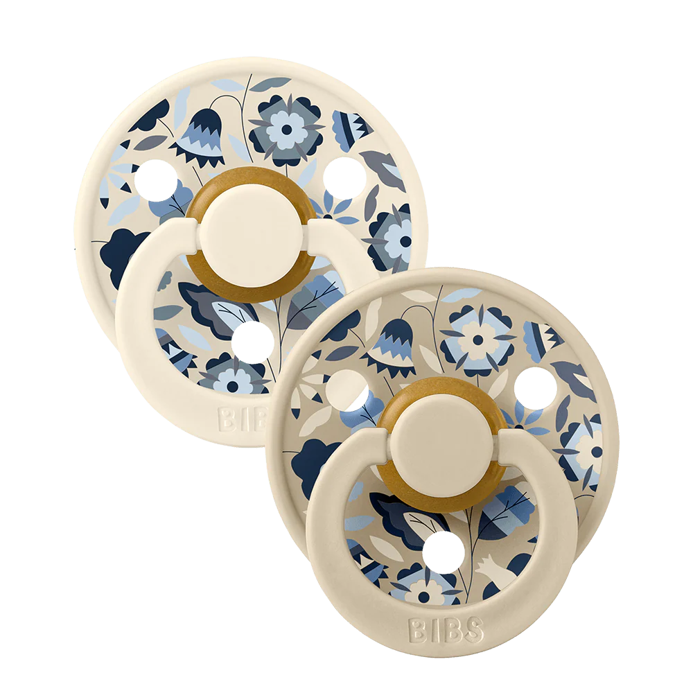 BIBS x LIBERTY Colour 2 Pack Bobo - Ivory Mix