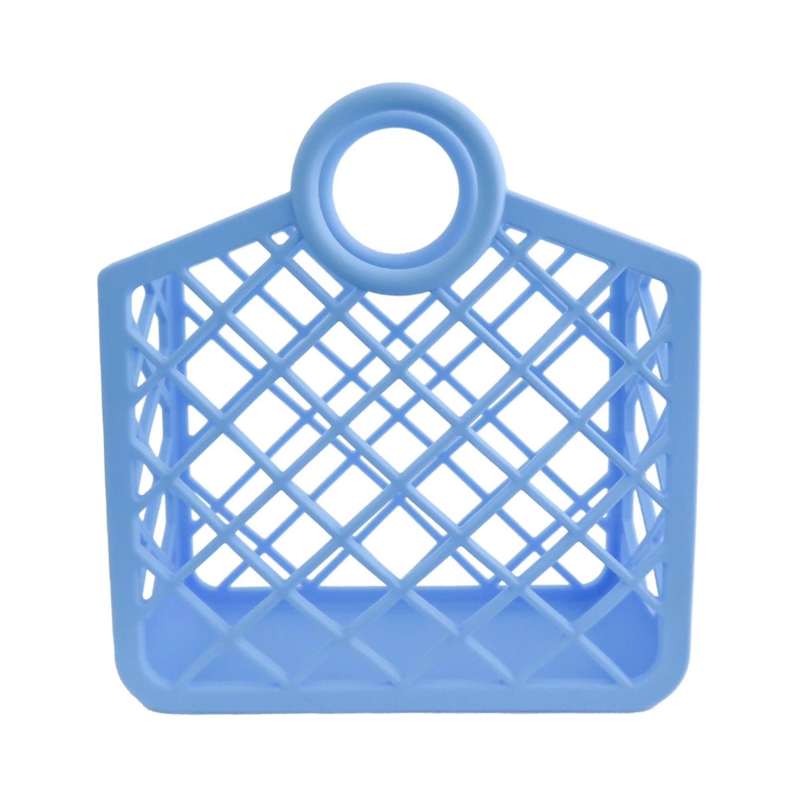 Seaside Blue Silicone Basket