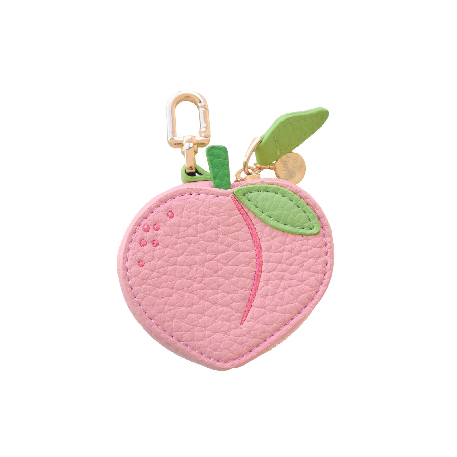 Peach Bag Charm