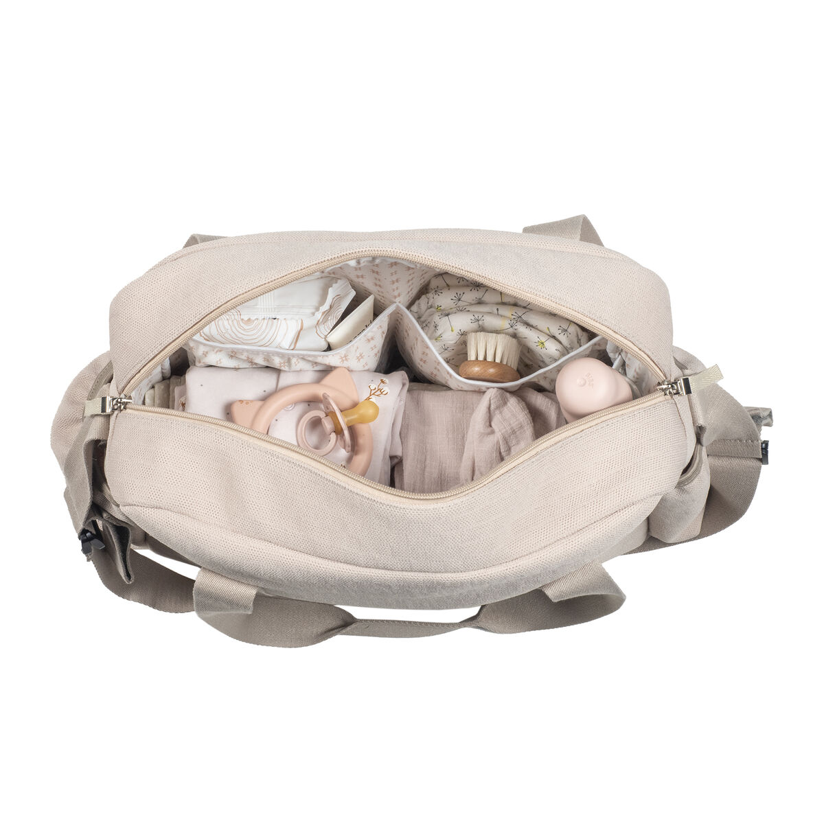 BOLSA CANASTILLA ECO MUM APRICOT (MK)