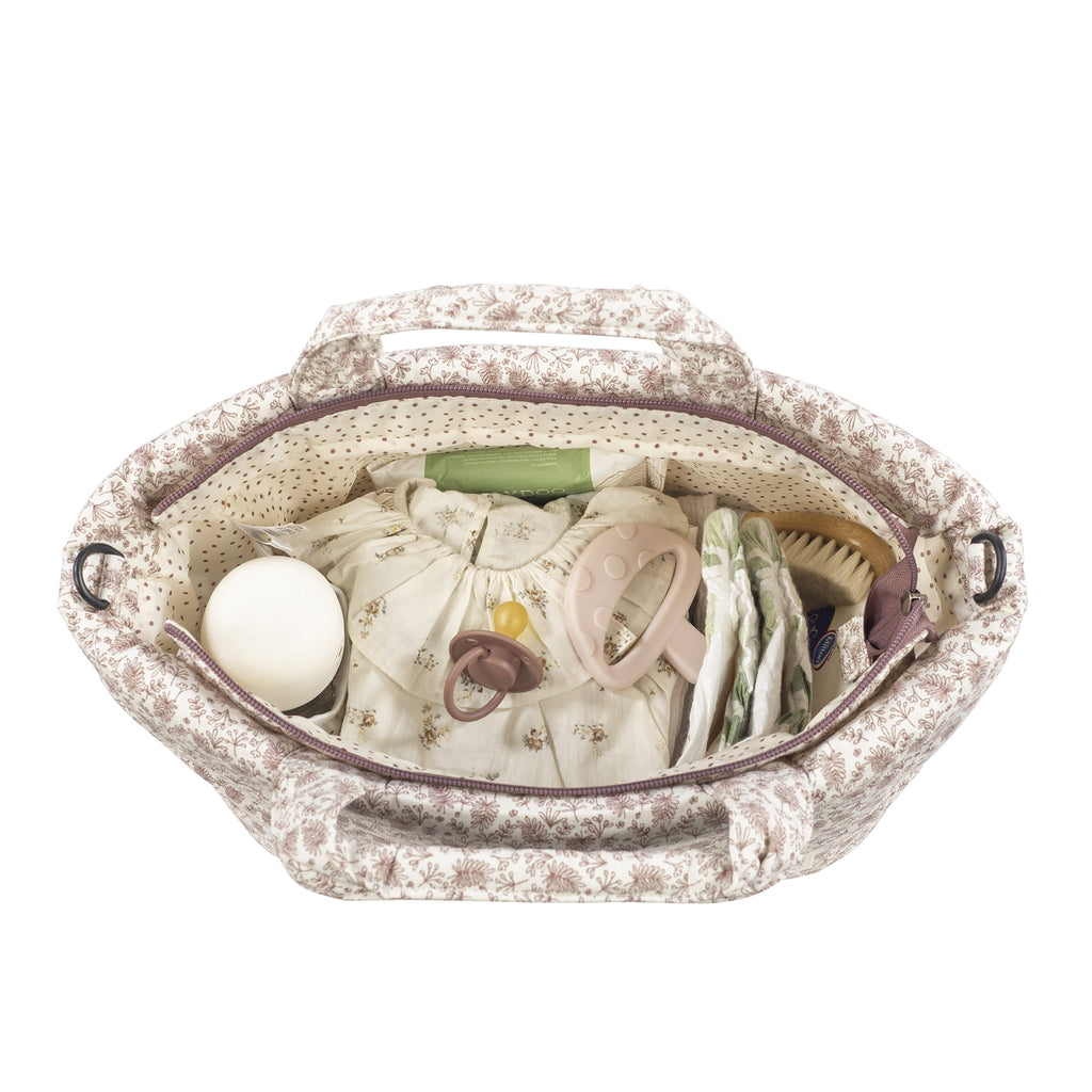 BOLSA CANASTILLA GALA CERISE