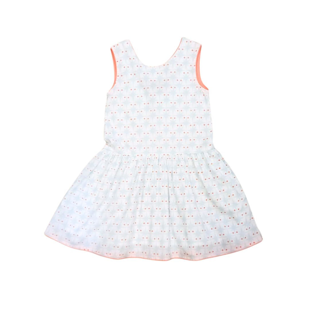 The Sully Scoop Back Dress - Star Spangled