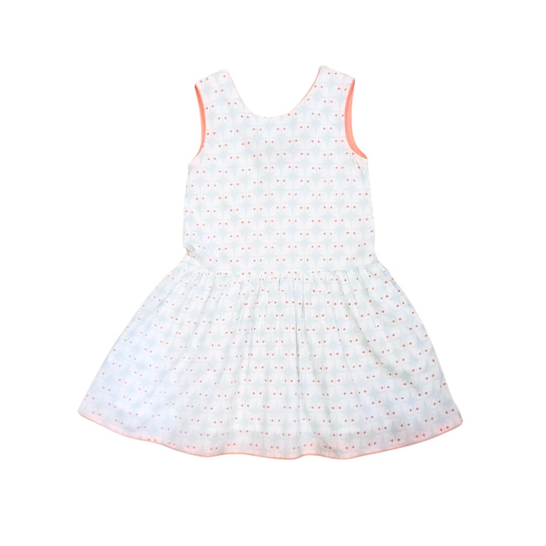 The Sully Scoop Back Dress - Star Spangled