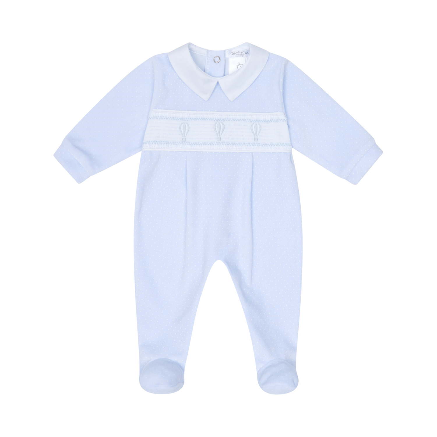 Boys Deolinda Babygrow Sky Blue