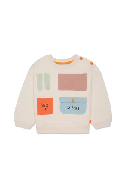 POCKETS KID SUMMER SWEATSHIRT