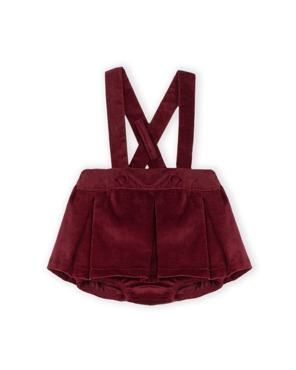 Conjunto de Body + Falda Bordeaux