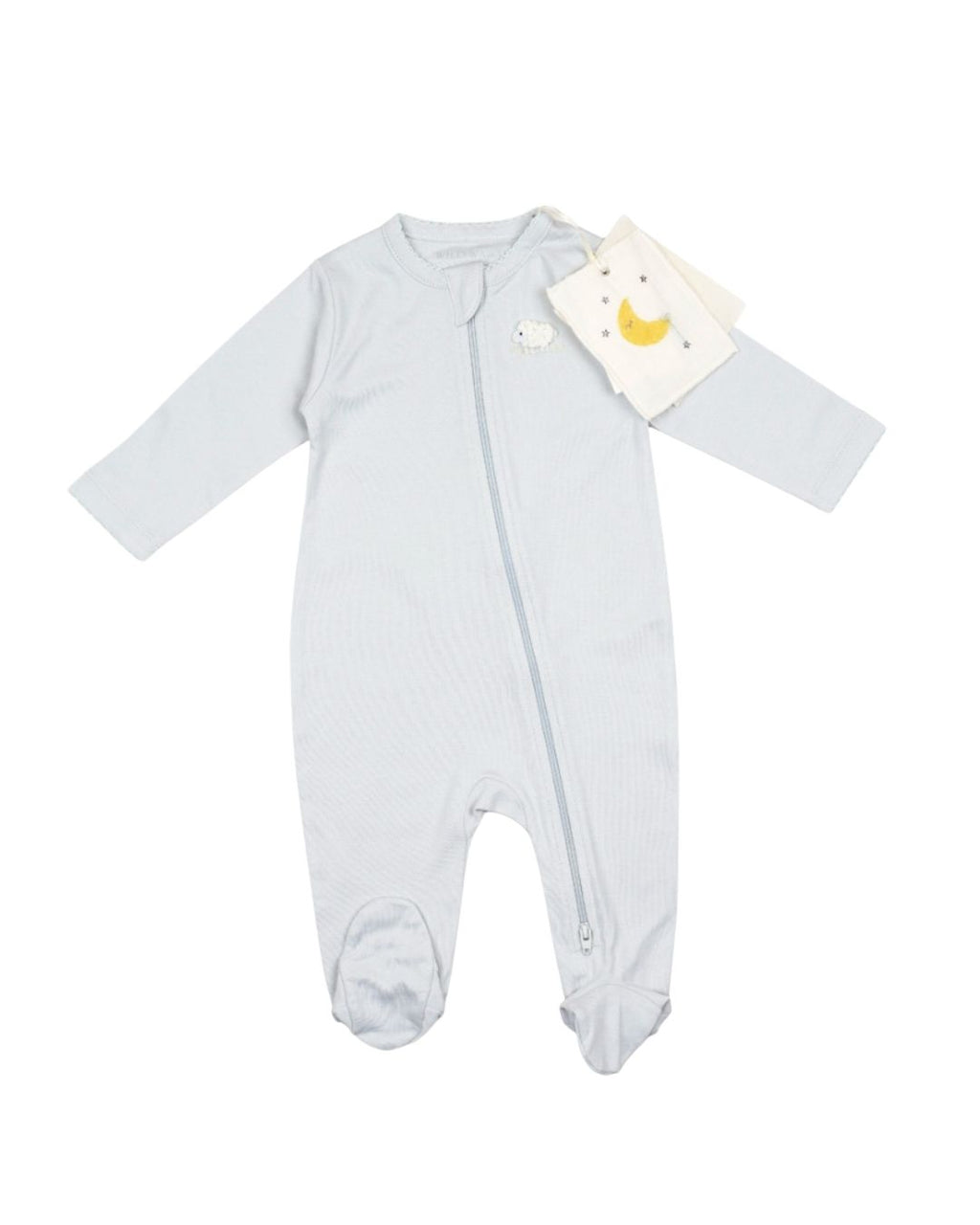 Zip Footie Sleeper Blue Lamp