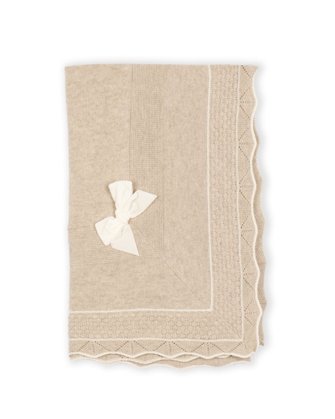 Blanket Bege Mouliné