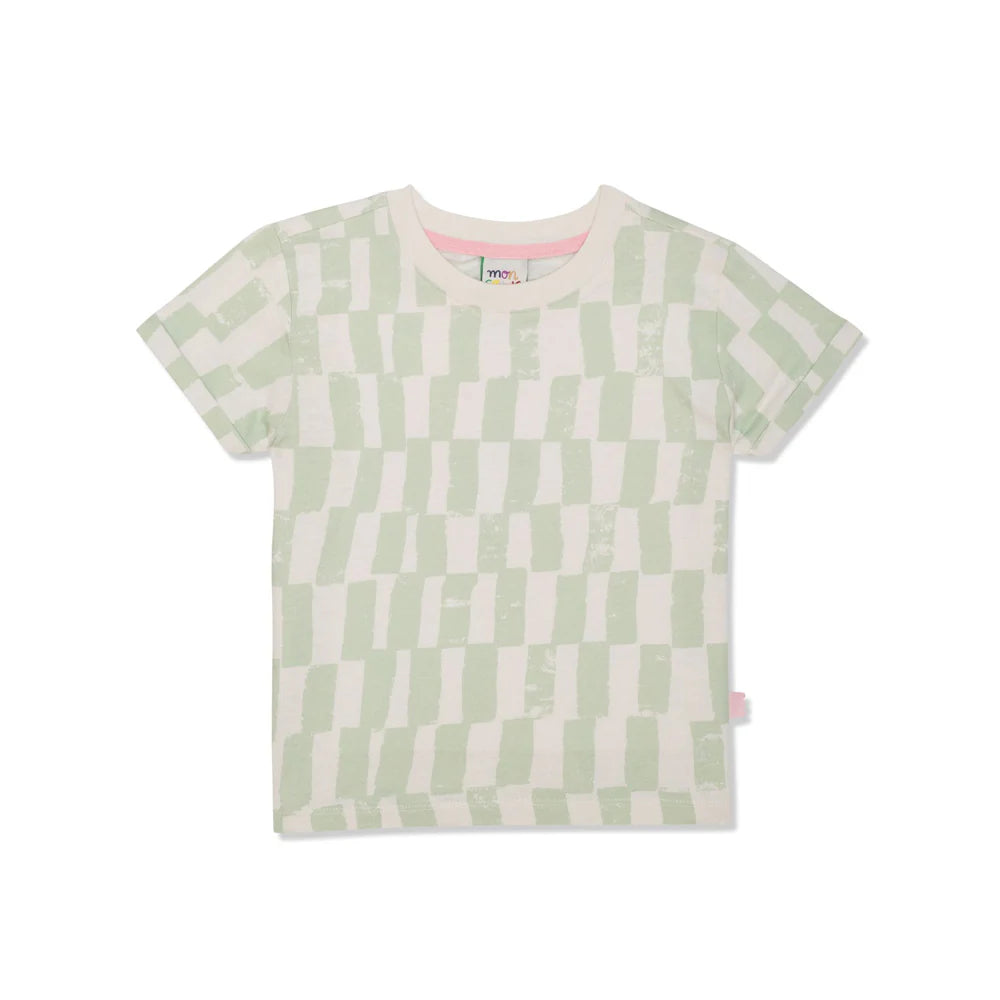 CHECKERED KID T-SHIRT