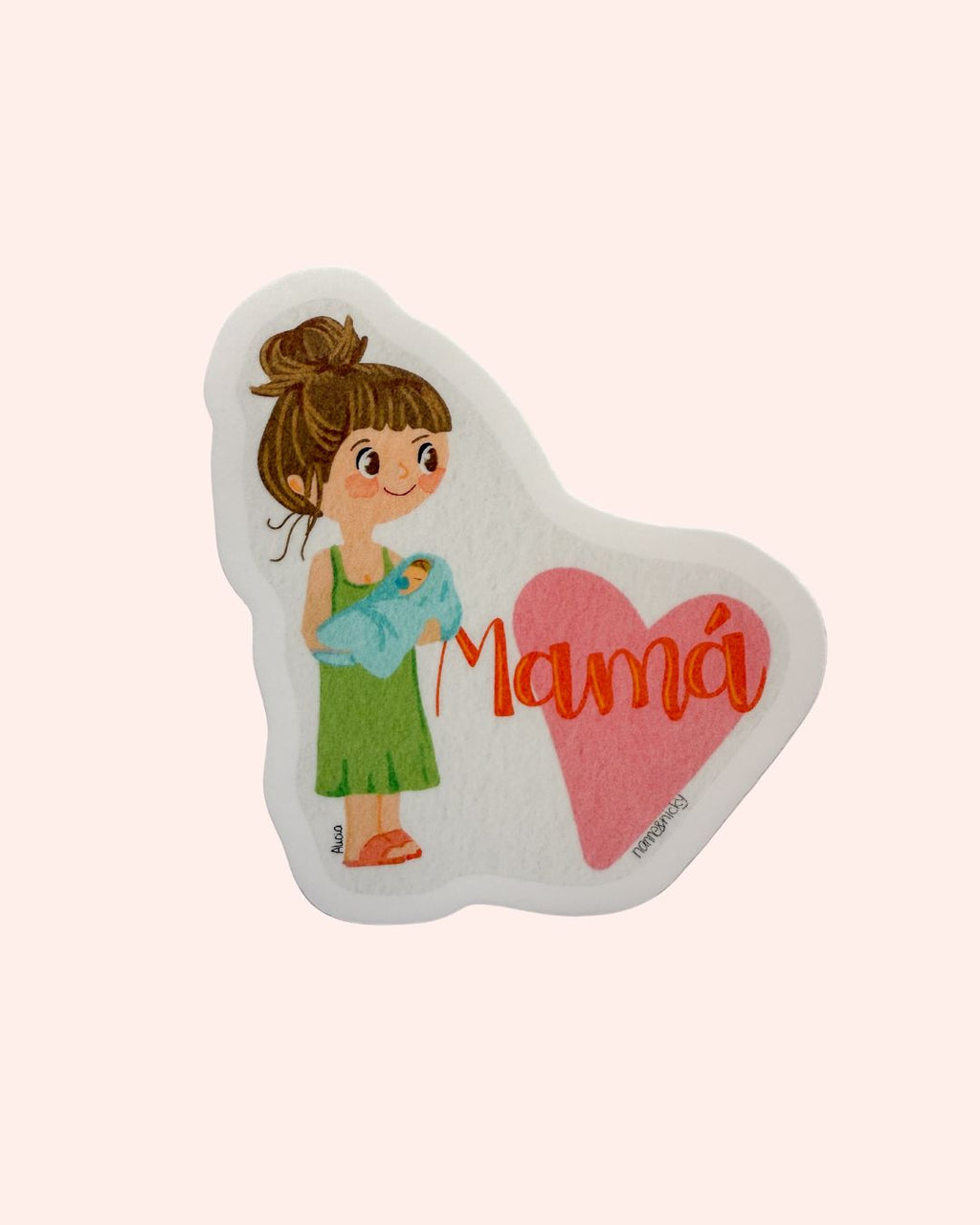 Stickers Mamá + Un Día a la Vez
