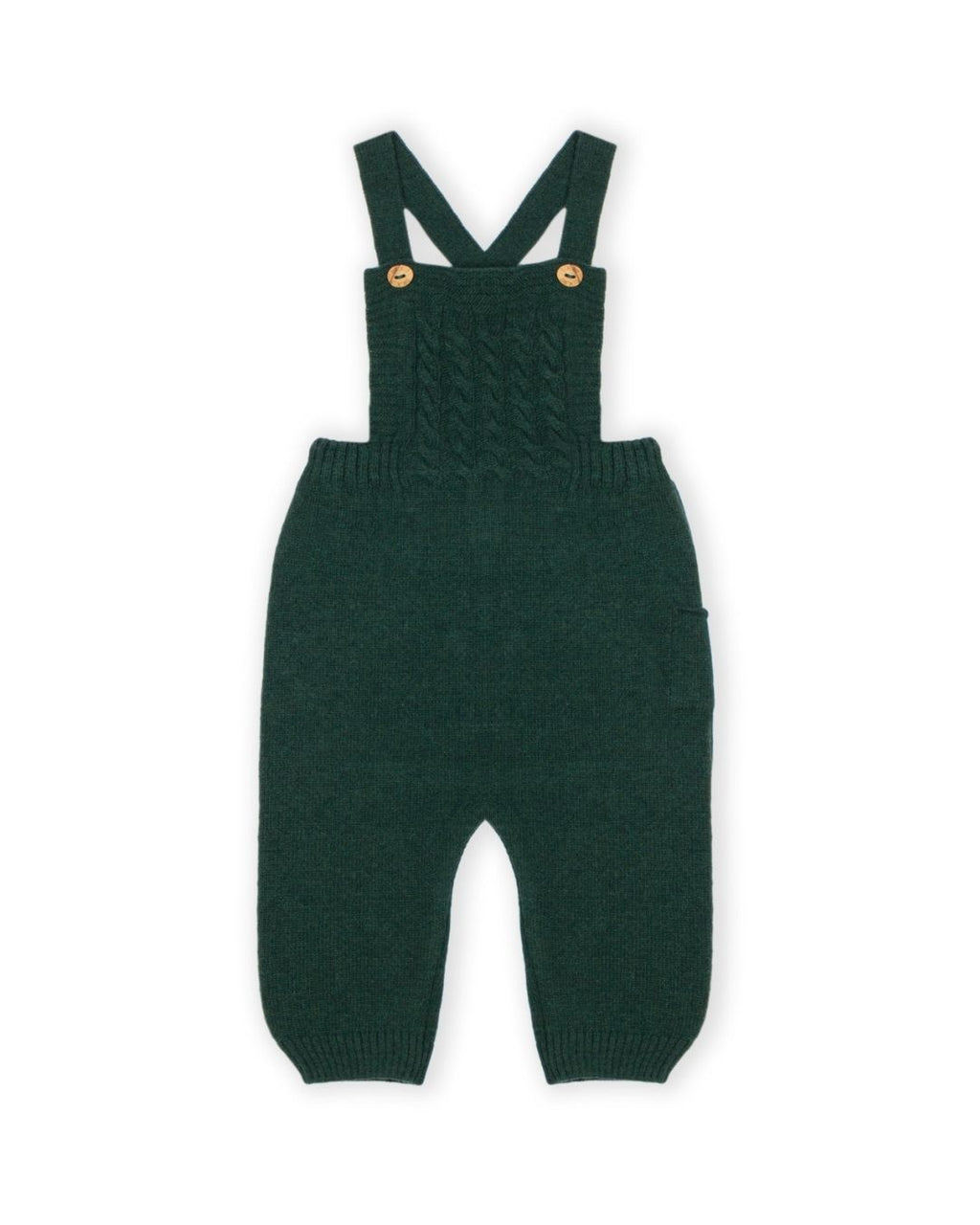 Conjunto Body blanco + Peto Verde Garrafa