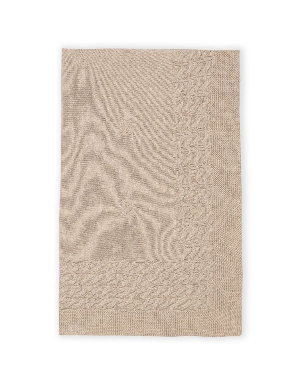 Blanket Bege Mouliné