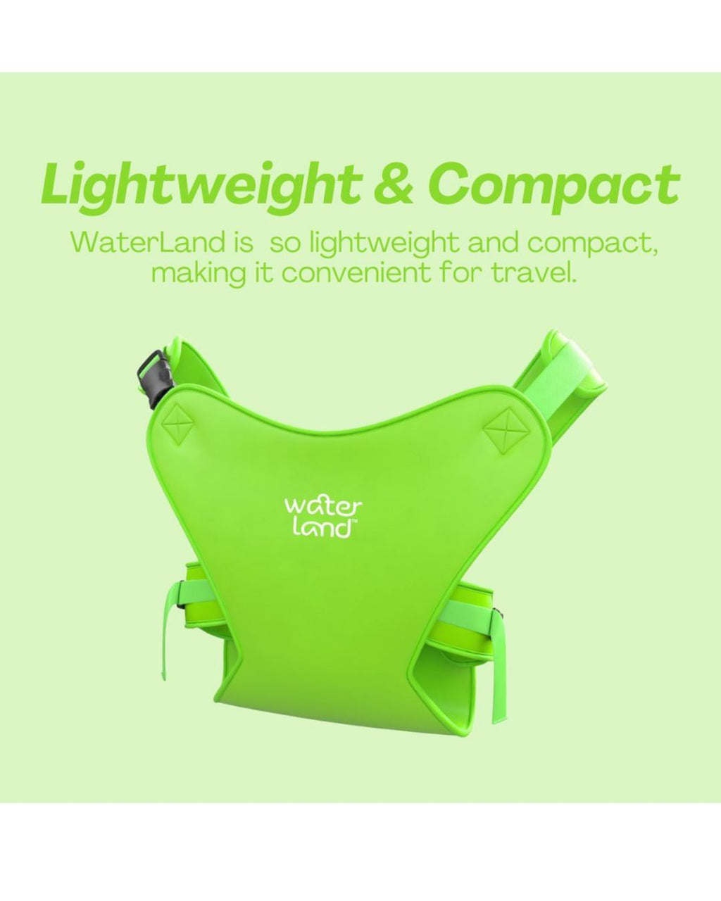 WATER LAND BABY CARRIER VERDE
