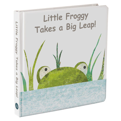 Little Froggy Takes a Big Leap! Board Book – 8×8