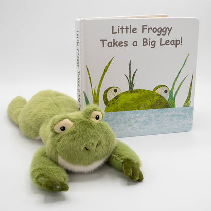 Little Froggy Takes a Big Leap! Board Book – 8×8