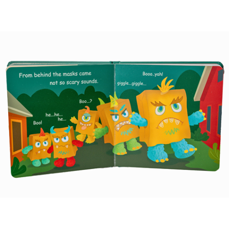 Not So Very Scary Monsters” Board Book