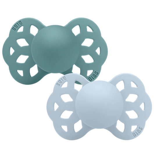 Infinity 2 PACK - Baby Blue/Island Sea - Anatomical  1 y 2 / Silicone