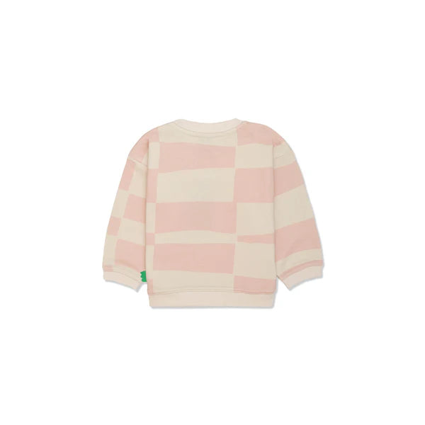 CHECKERED BABY SUMMER SWEATSHIRT