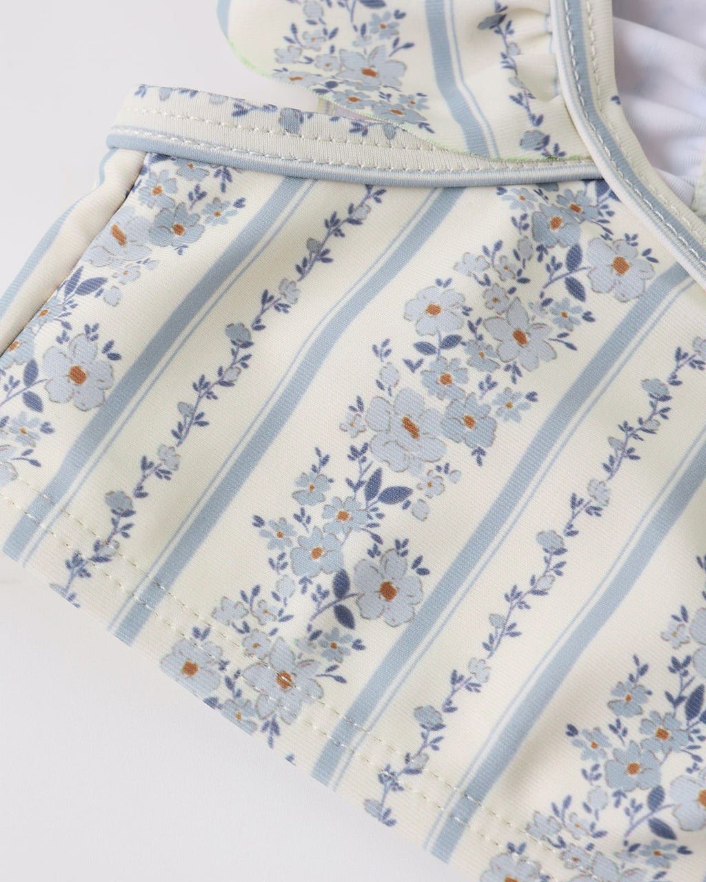 HANALEI TWO-PIECE || BLUE FLORAL