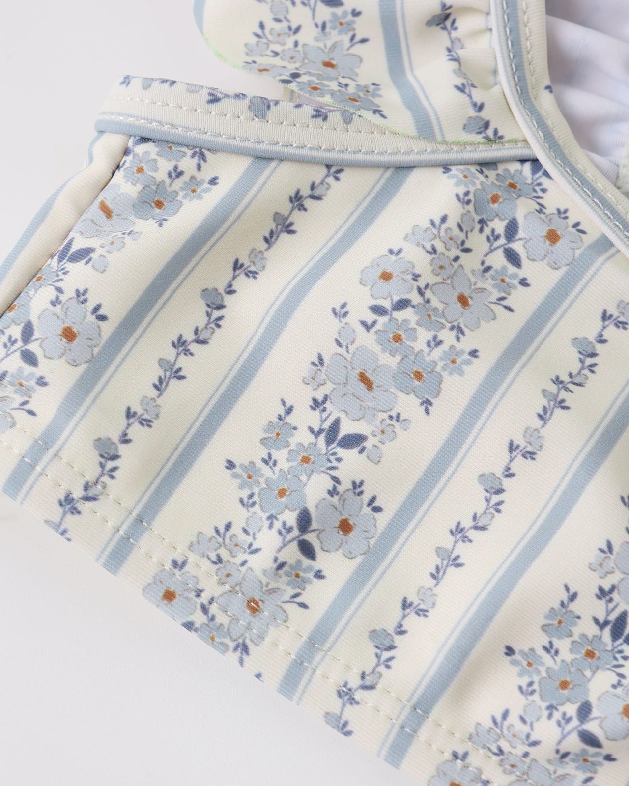 HANALEI TWO-PIECE || BLUE FLORAL