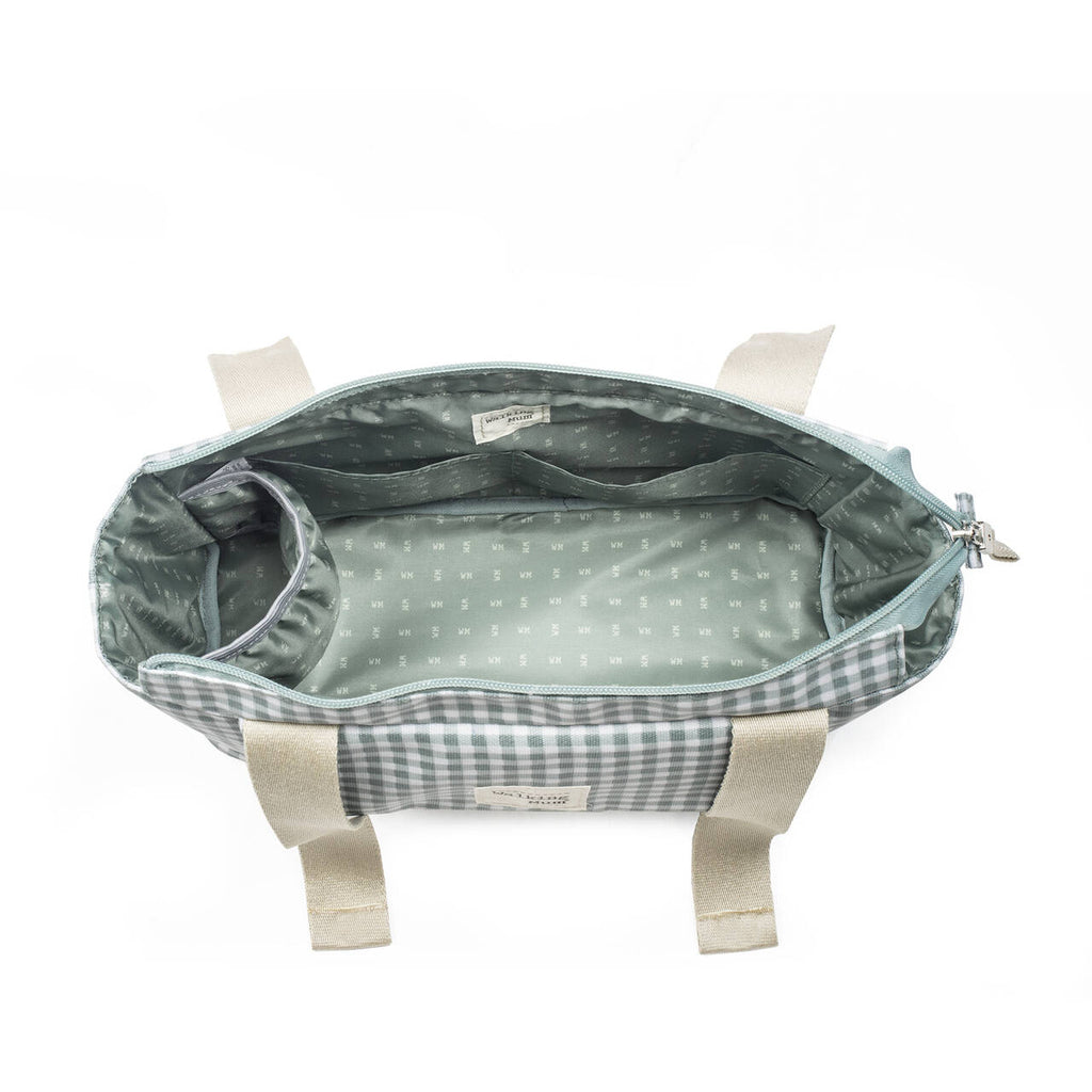 Bolso Organizador I Love Vichy Verde
