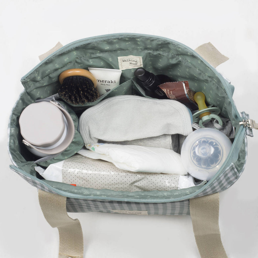 Bolso Organizador I Love Vichy Verde
