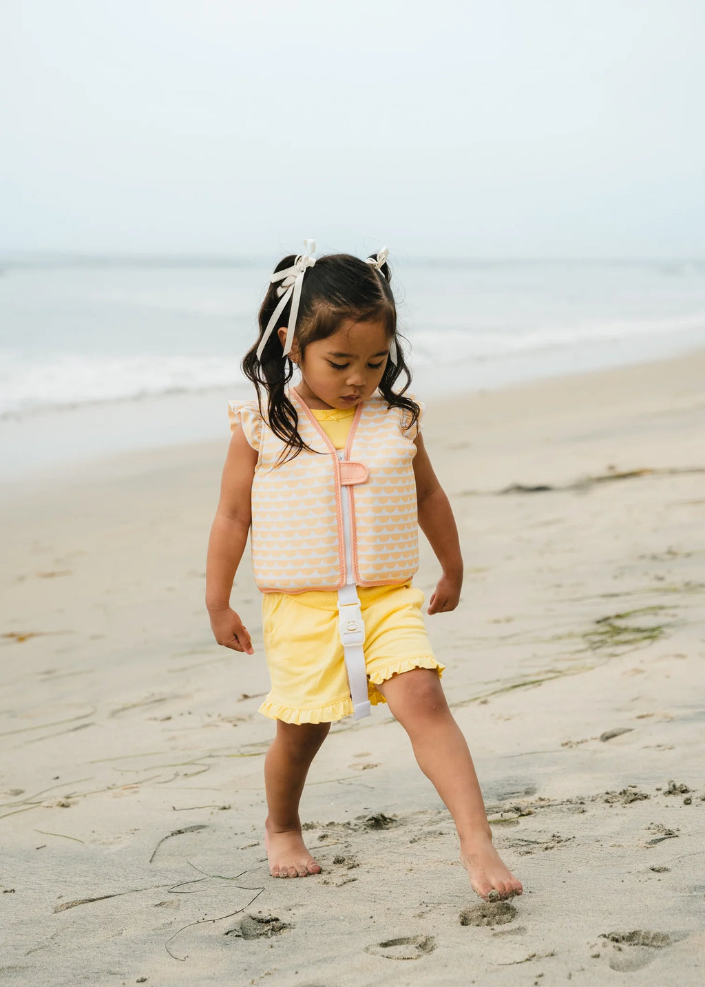 Neoprene Kids Ruffle Swimming Vest-Gelato