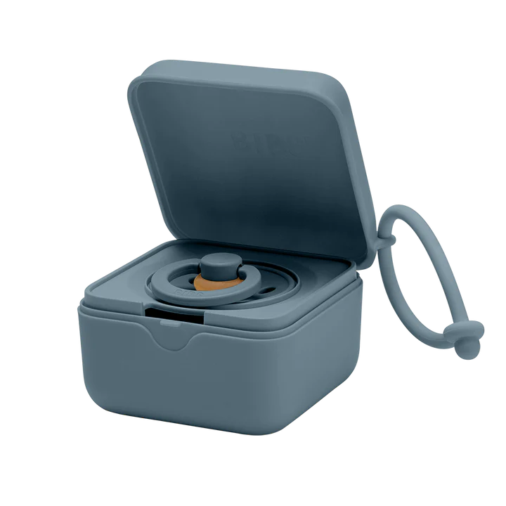BIBS Pacifier Box Petrol