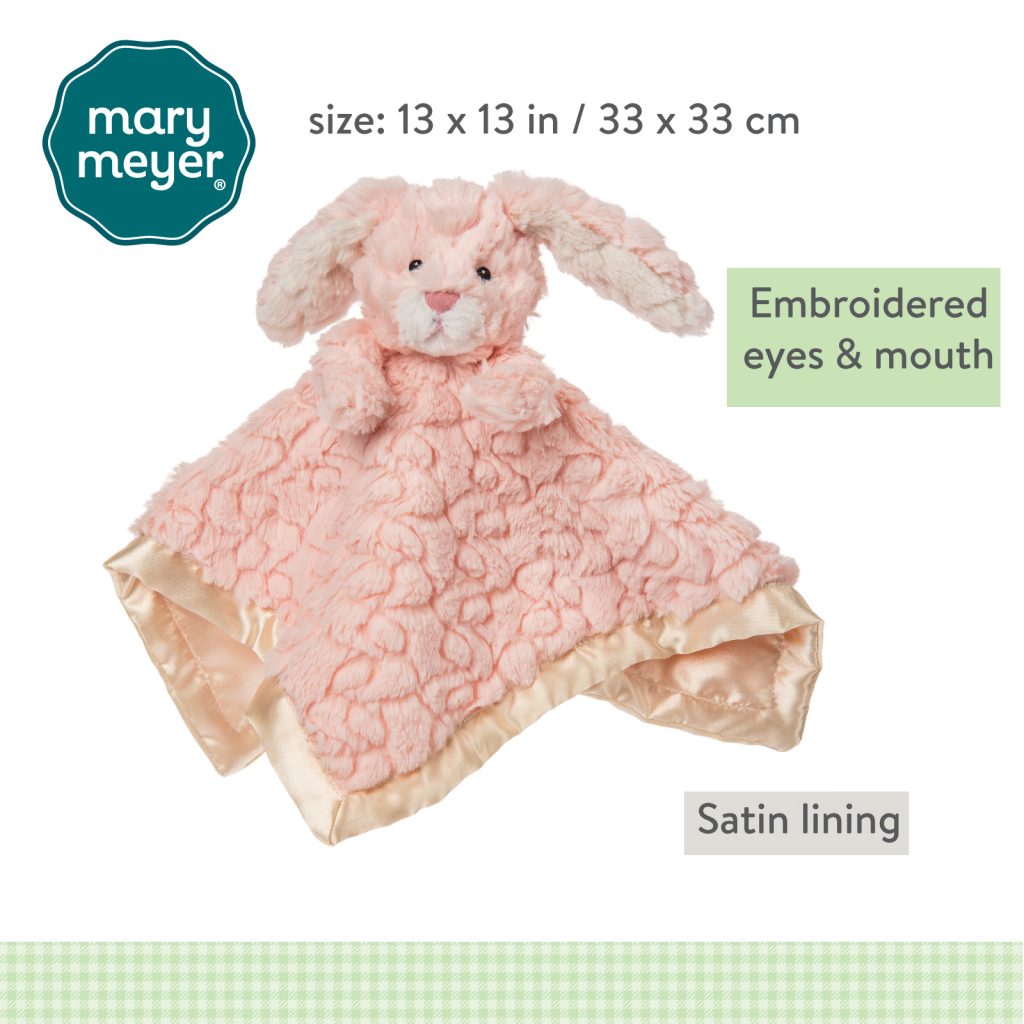 Putty Nursery Bunny Character Blanket – 13×13