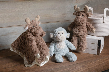 Putty Nursery Moose Character Blanket – 13×13