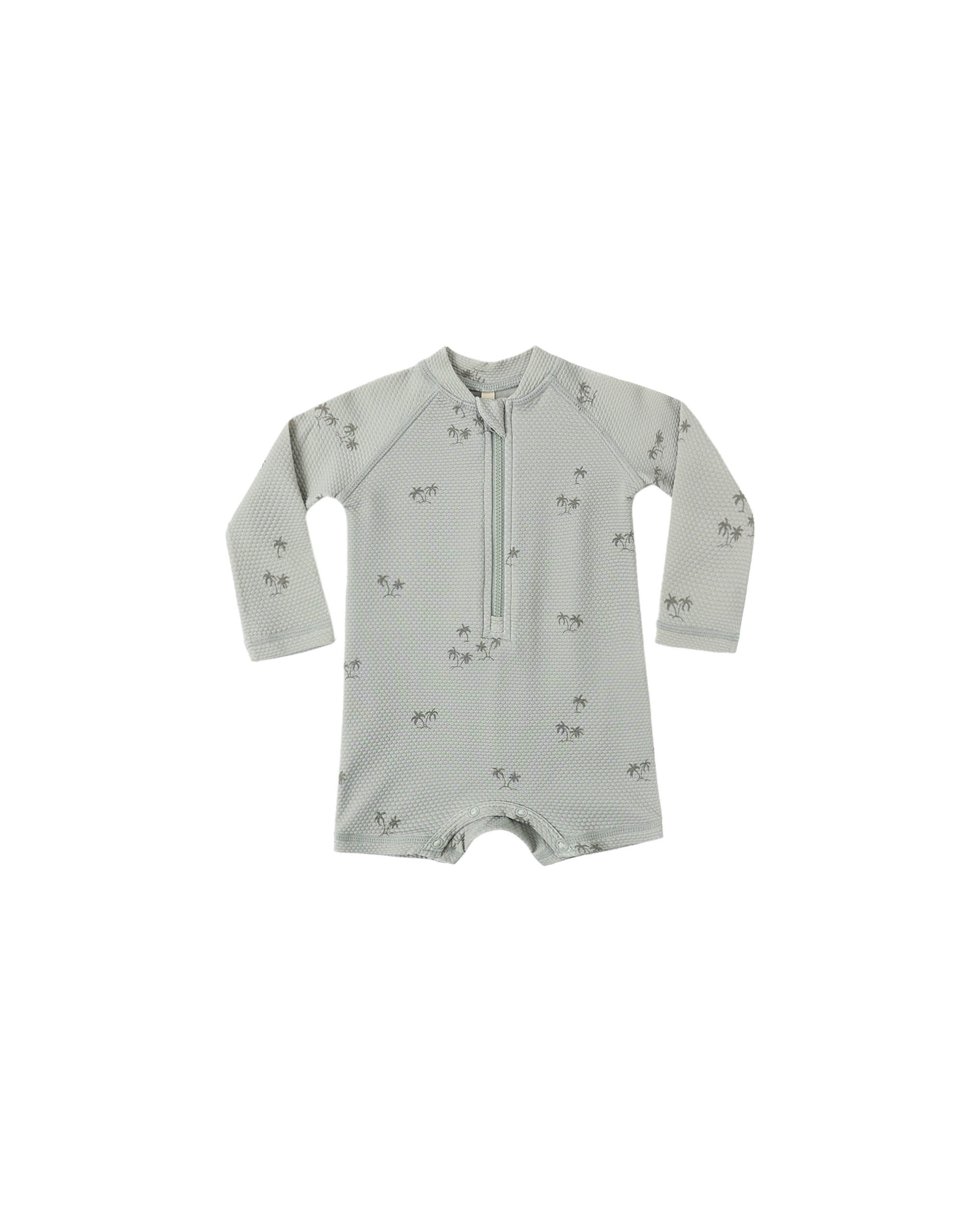 LONG SLEEVE ONE-PIECE RASHGUARD || PALM