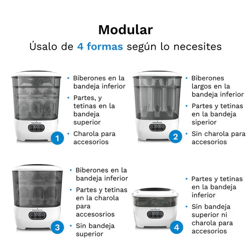 Baby Bottle Sterilizer and Dryer Advanced - Esterilizador y secador de biberones