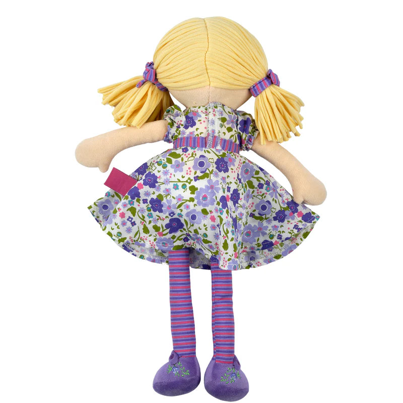 Peggy Blonde Hair with Lilac & Pink Dress