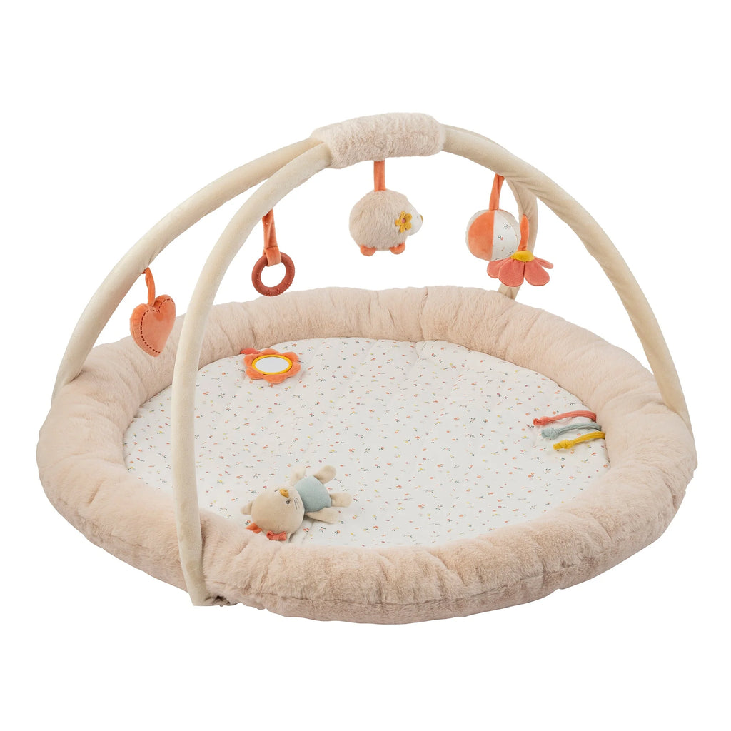 MILA ZOË LANA Stuffed playmat with arches