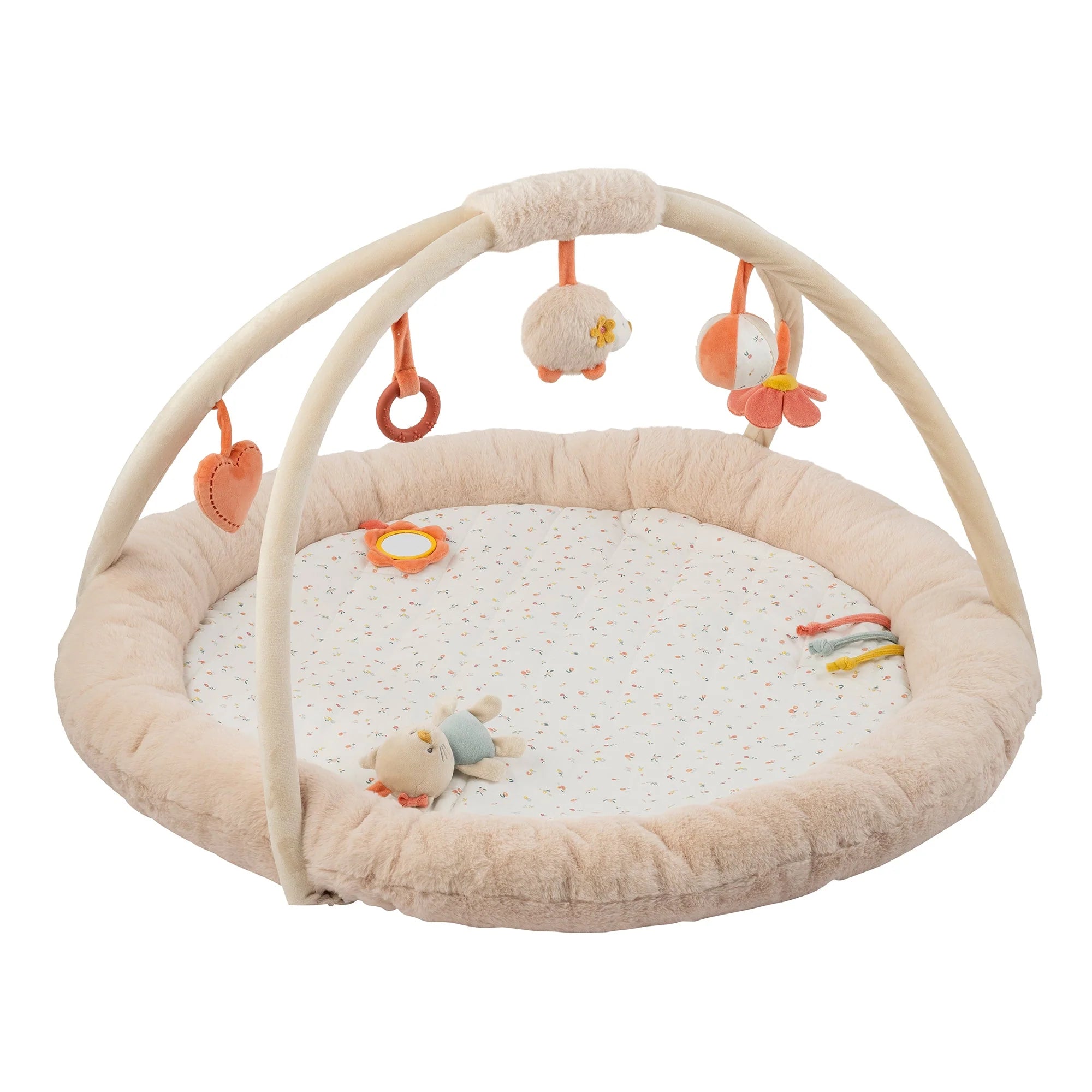 MILA ZOË LANA Stuffed playmat with arches