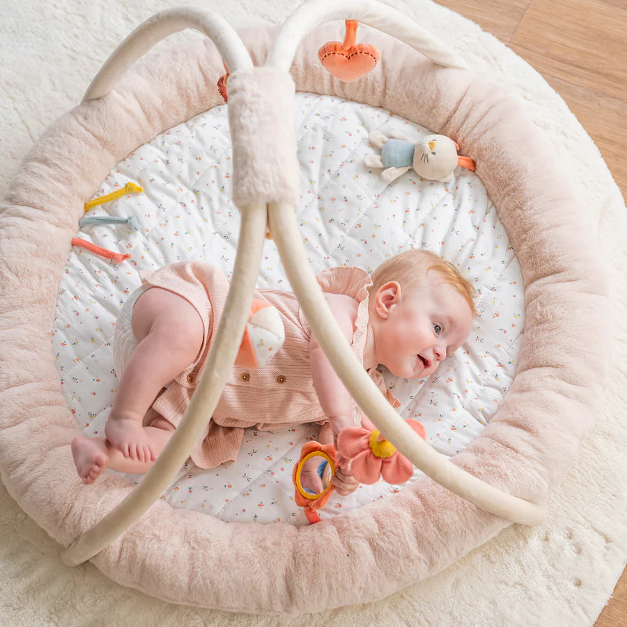 MILA ZOË LANA Stuffed playmat with arches