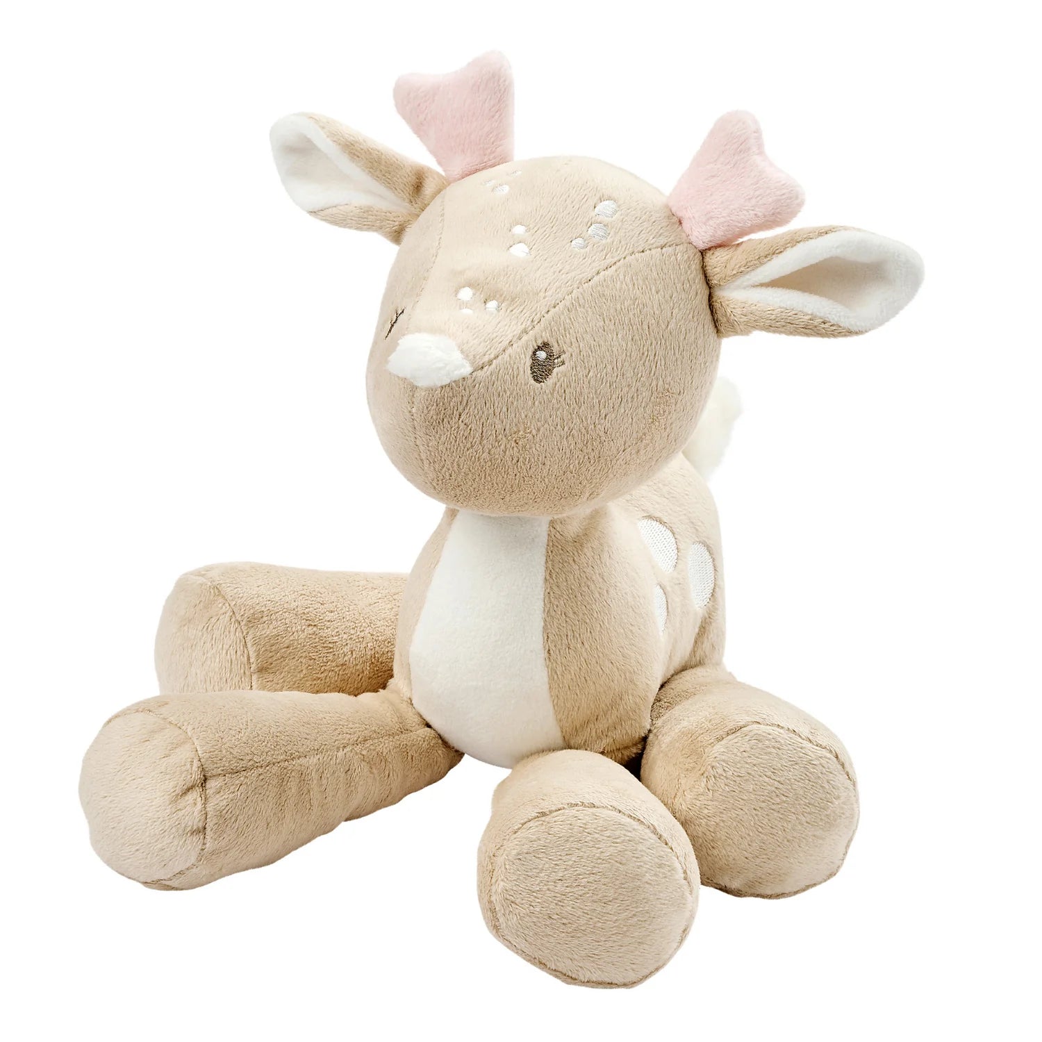 FanFan Plush Deer - 30 cm - Soft Baby Plush - Beige