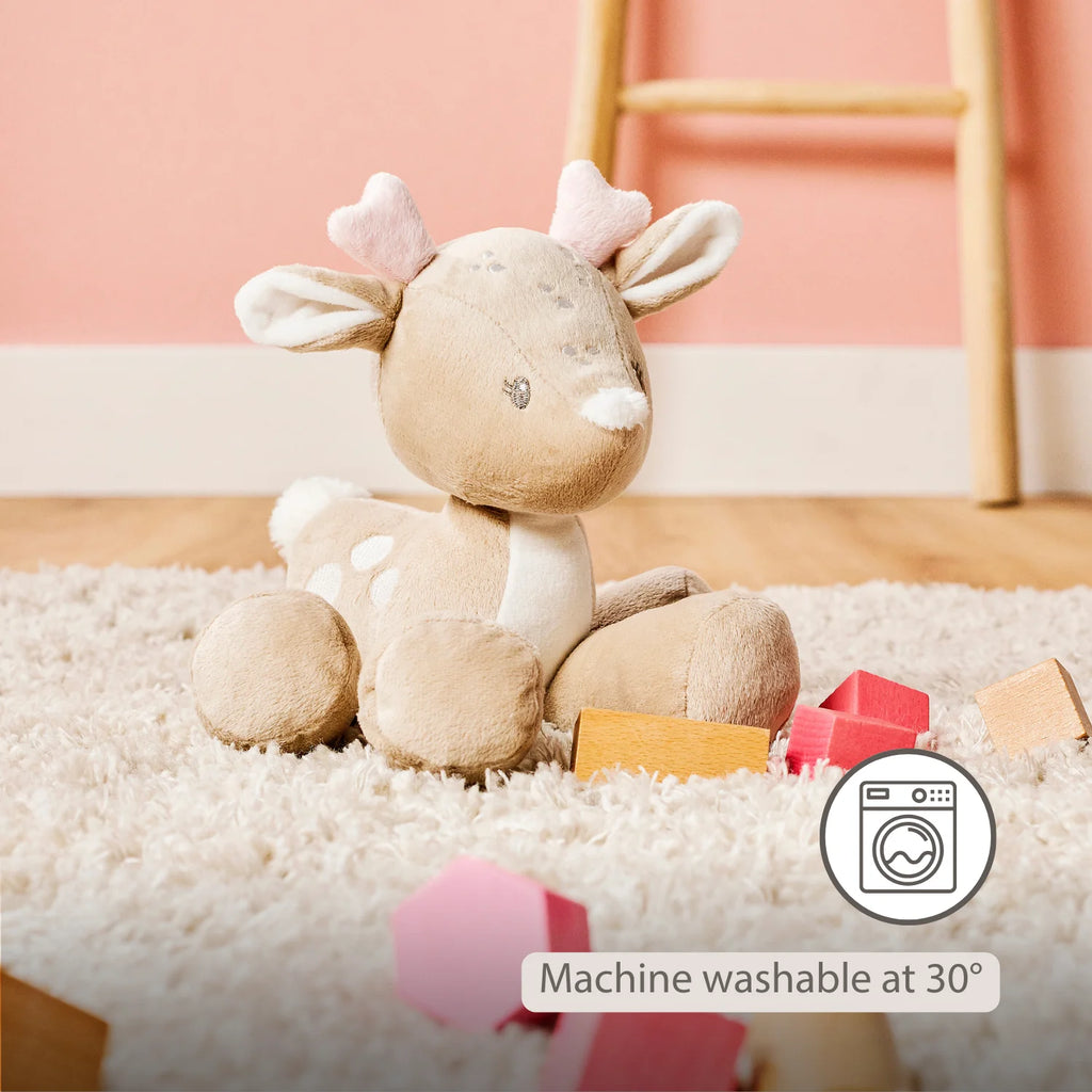FanFan Plush Deer - 30 cm - Soft Baby Plush - Beige