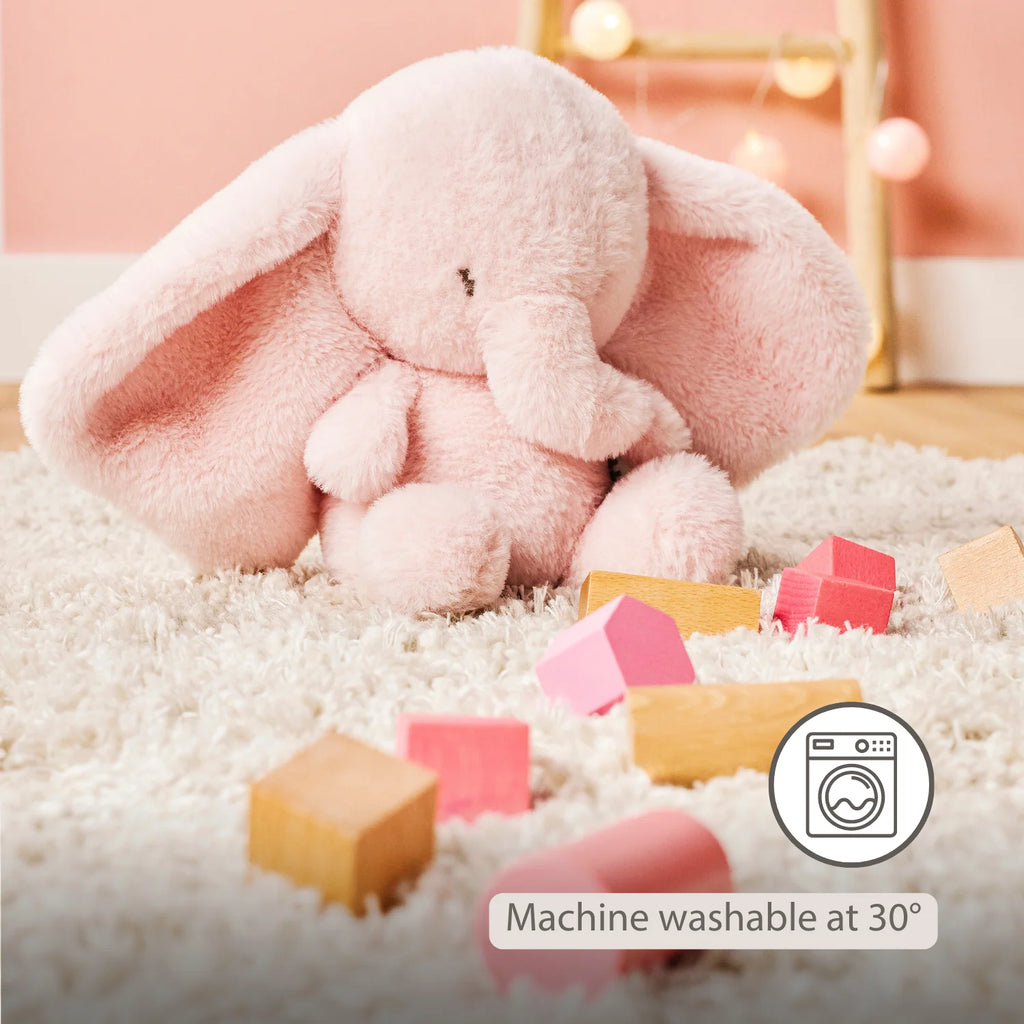 FanFan Cuddle Elephant – 30 cm – Soft Baby Plush Toy – Pink