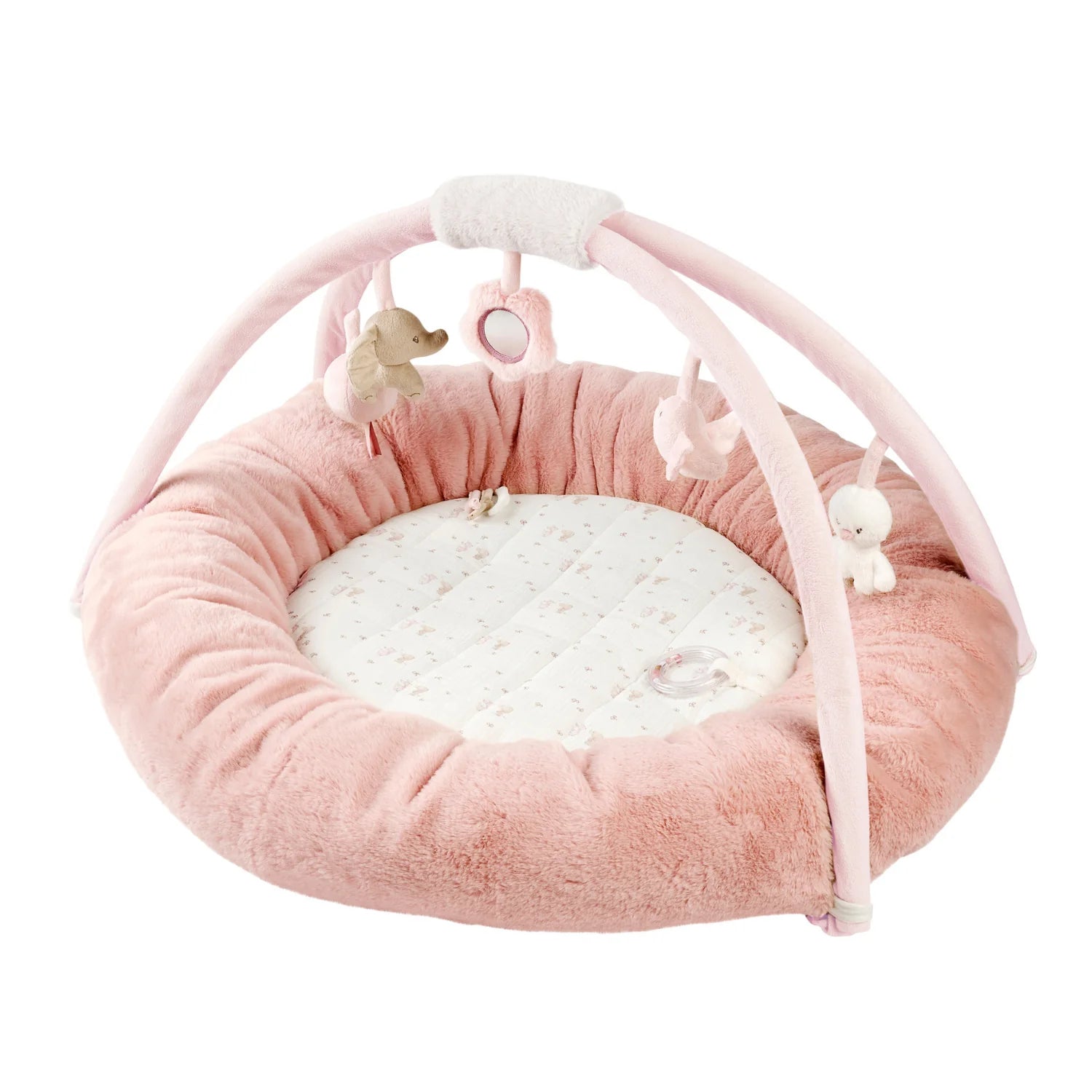 FanFan Baby Playmat with Arches – 90 cm – Activity Play Rug Baby – Padded Edges