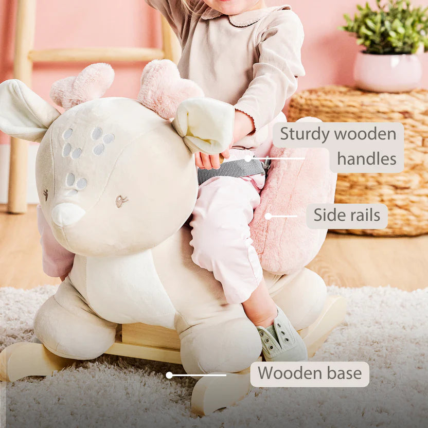 FanFan Rocking Horse Deer – Rocking Animal – Beige