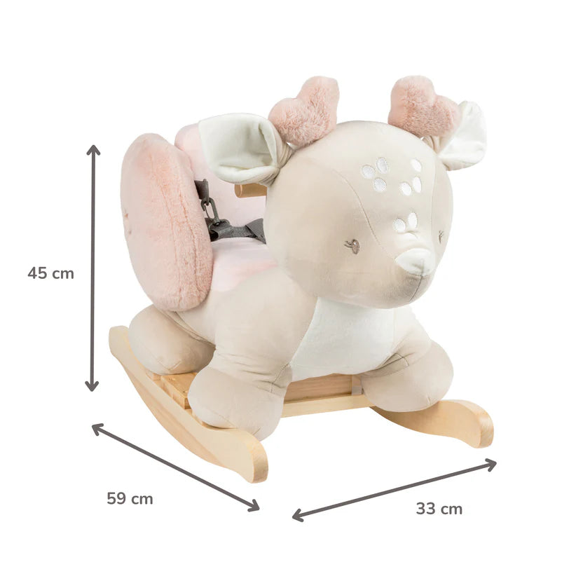 FanFan Rocking Horse Deer – Rocking Animal – Beige