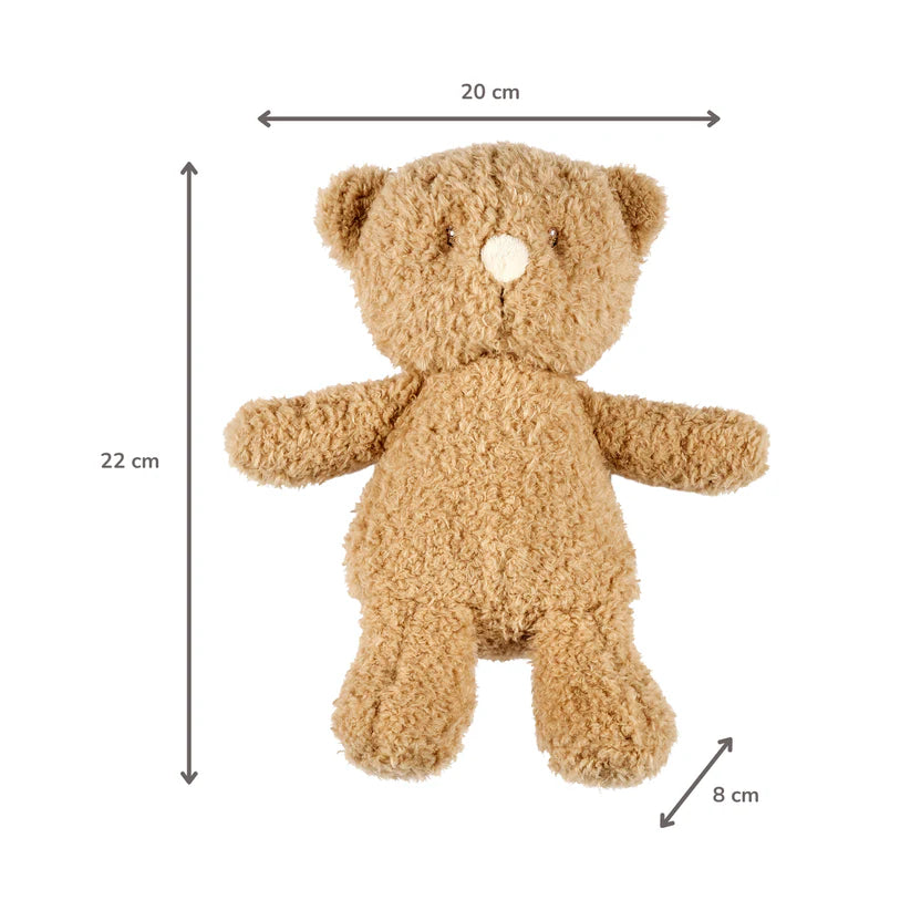TEDDY Baby Plush Bear – 25 cm – Soft Baby Cuddle Toy – Beige